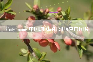 万宁中国地图a4打印版空白图片