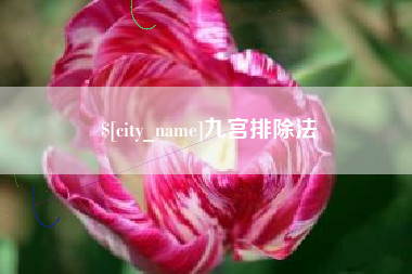 万宁九宫排除法