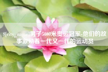 万宁男子5000米奥运冠军-他们的故事激励着一代又一代的运动员
