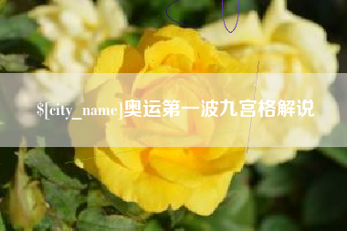万宁奥运第一波九宫格解说