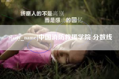 万宁中国消防救援学院 分数线