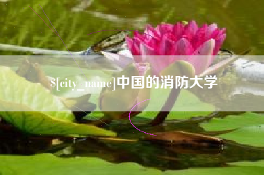 万宁中国的消防大学