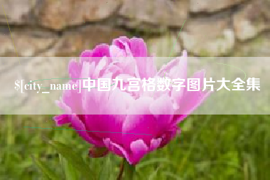 万宁中国九宫格数字图片大全集