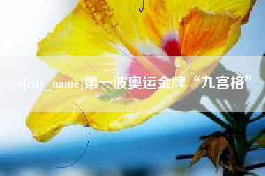 万宁第一波奥运金牌“九宫格”