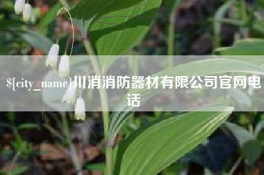 万宁川消消防器材有限公司官网电话