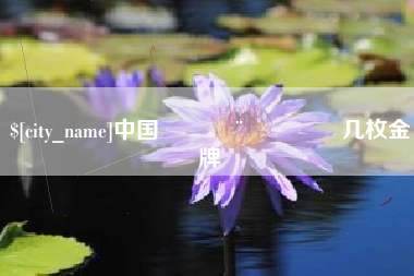 万宁中国🇨🇳几枚金牌