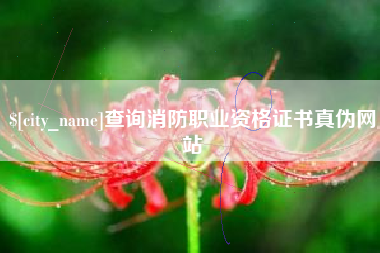 万宁查询消防职业资格证书真伪网站