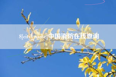 万宁中国消防在线查询
