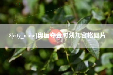 万宁奥运夺金时刻九宫格图片