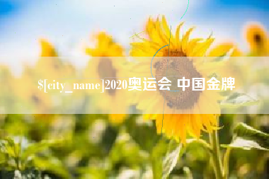 万宁2020奥运会 中国金牌