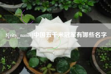 万宁中国五千米冠军有哪些名字